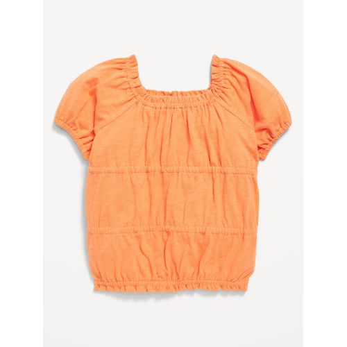 올드네이비 Puff-Sleeve Smocked Top for Toddler Girls