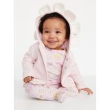 Unisex 3-Piece Floral-Print Layette Set for Baby