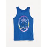Fitted Logo-Graphic Tank Top for Girls Hot Deal