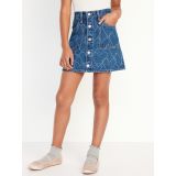 High-Waisted Jean Skirt for Girls Hot Deal