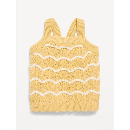 올드네이비 Crochet-Knit Cami Sweater for Toddler Girls