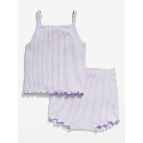 올드네이비 Rib-Knit Cami and Shorts Set for Baby