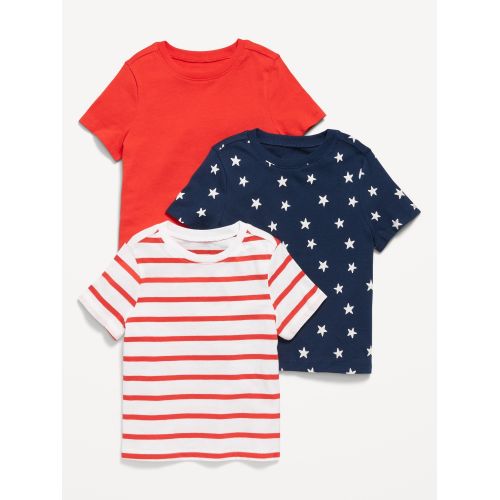 올드네이비 Unisex Solid T-Shirt 3-Pack for Toddler