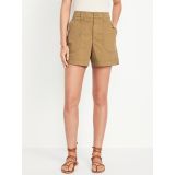 High-Waisted OGC Chino Shorts -- 5-inch inseam Hot Deal