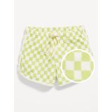 Loop Terry Dolphin-Hem Shorts for Toddler Girls