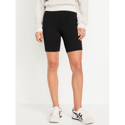 올드네이비 High-Waisted Biker Shorts 3-Pack -- 8-inch inseam