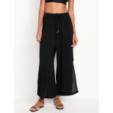 High-Waisted Swim Cover-Up Pants Hot Deal