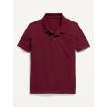 School Uniform Pique Polo Shirt for Boys Hot Deal