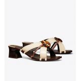 Tory Burch KNOTTED HEELED MULE SANDAL