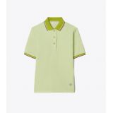 Tory Burch OVERSIZED COTTON PIQUEE POLO