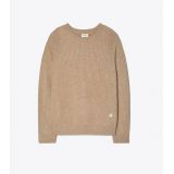 Tory Burch RIBBED CASHMERE SWEATER
