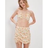 AE Silky Floral Mini Skirt