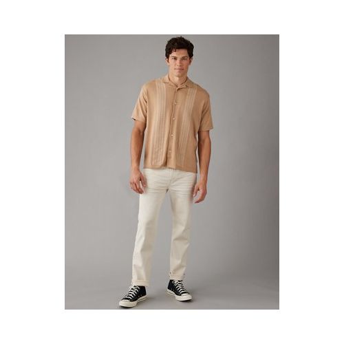아메리칸이글 AE Weekend Button-Up Sweater Polo Shirt