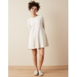 AE Fleece Long-Sleeve Babydoll Mini Dress
