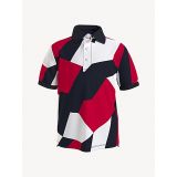 TOMMY HILFIGER Kids Abstract Flag Polo
