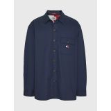 TOMMY JEANS Big And Tall Solid Overshirt