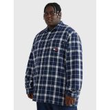 TOMMY JEANS Big And Tall Check Overshirt