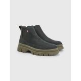 TOMMY HILFIGER Chunky Leather Hybrid Boot