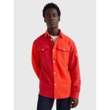 TOMMY HILFIGER Relaxed Fit Colorblock Overshirt