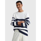 TOMMY HILFIGER Breton Stripe Crewneck Sweater