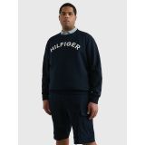 TOMMY HILFIGER Big and Tall Hilfiger Logo Crewneck Sweatshirt