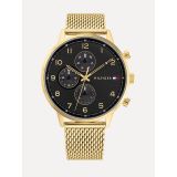 TOMMY HILFIGER Sub-Dial Watch with Gold Mesh Bracelet