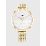 TOMMY HILFIGER Casual Watch with Gold Tone Mesh Bracelet