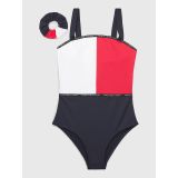 TOMMY HILFIGER Kids Flag Swimsuit and Scrunchie