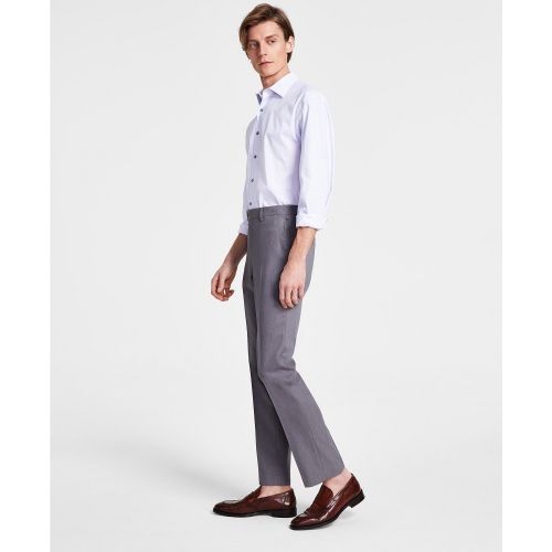 DKNY Mens Modern-Fit Solid Dress Pants