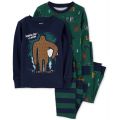 Baby Boys 4-Pc. Bigfoot Snug-Fit Cotton Pajamas Set