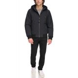 Mens Quilted Sherpa Lined Bomber Jacket