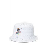 Big Boys Paint-Splatter Polo Bear Bucket Hat