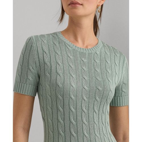 폴로 랄프로렌 Womens Cable-Knit Sweater Dress