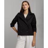 Womens Double-Breasted Trench Coat
