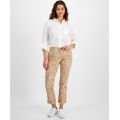 Womens Floral-Print Ditsy Hampton Chino Rolled-Cuff Pants