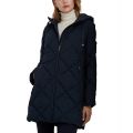 Womens Quilted Hooded Packable Puffer Coat