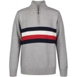 Little Boys Signature Stripe Long Sleeve Quarter Zip Sweater