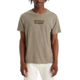 Mens Classic-Fit Batwing Logo Short Sleeve Crewneck T-Shirt