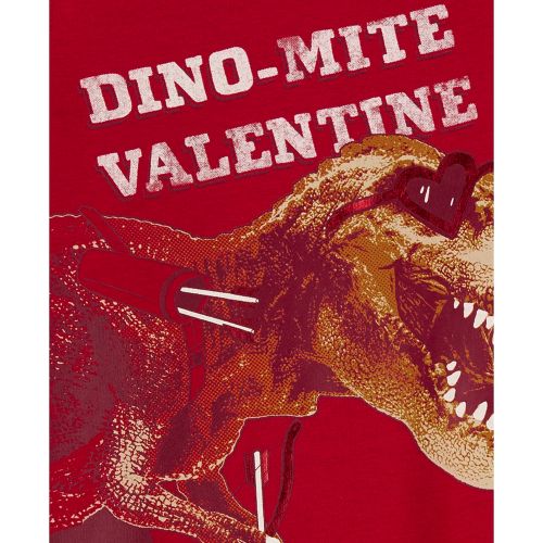 카터스 Toddler Boys Dino-Mite Printed Long-Sleeve T-Shirt