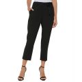 Womens Tab-Waist D-Ring Ankle Pants