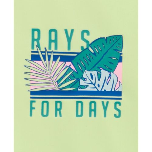 카터스 Toddler Boys Rays for Days Rash Guard Top and Tropical-Print Swim Shorts 2 Piece Set