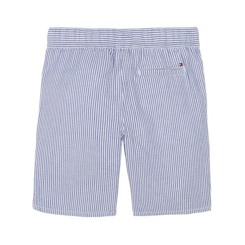 타미힐피거 Little Boys Seersucker Stripe Pull-On Shorts