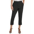 Womens Mid-Rise Pull-On Cropped Pants