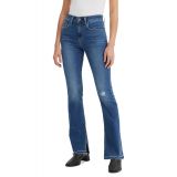 Womens 725 High-Rise Side Slit Bootcut Jeans