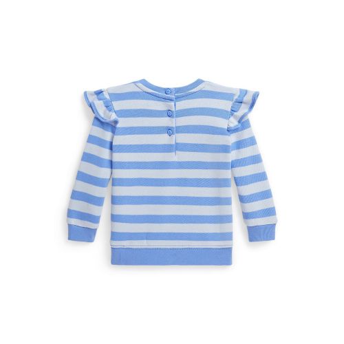 폴로 랄프로렌 Baby Girls Polo Bear French Terry Long Sleeve Sweatshirt
