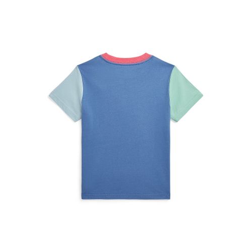 폴로 랄프로렌 Toddler and Little Boys Polo Bear Color-Blocked Cotton T-shirt