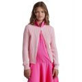 Big Girls Cable-Knit Cotton Cardigan