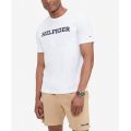Mens Regular-Fit Embroidered Monotype Logo Graphic T-Shirt