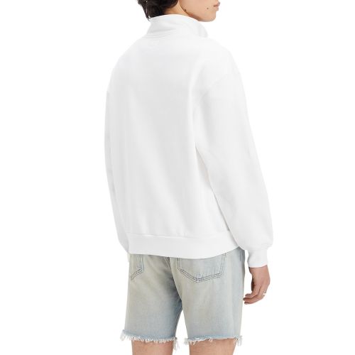 리바이스 Mens Half-Zip Sweatshirt
