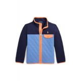 Toddler and Little Boys Color-Blocked Quilted Double-Knit Jacket